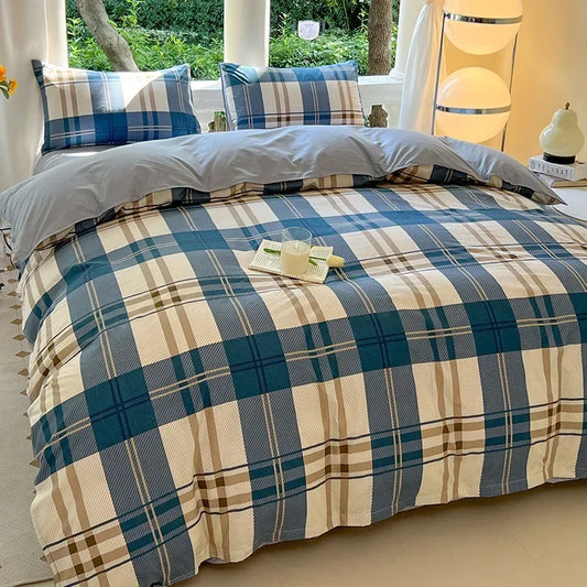 Bear & Dog Print Microfibre Bedding Set