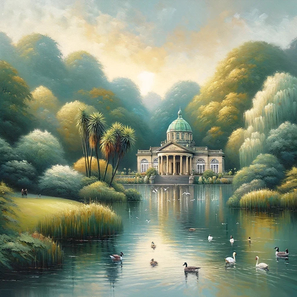 Liverpool Sefton Park Serenity Canvas