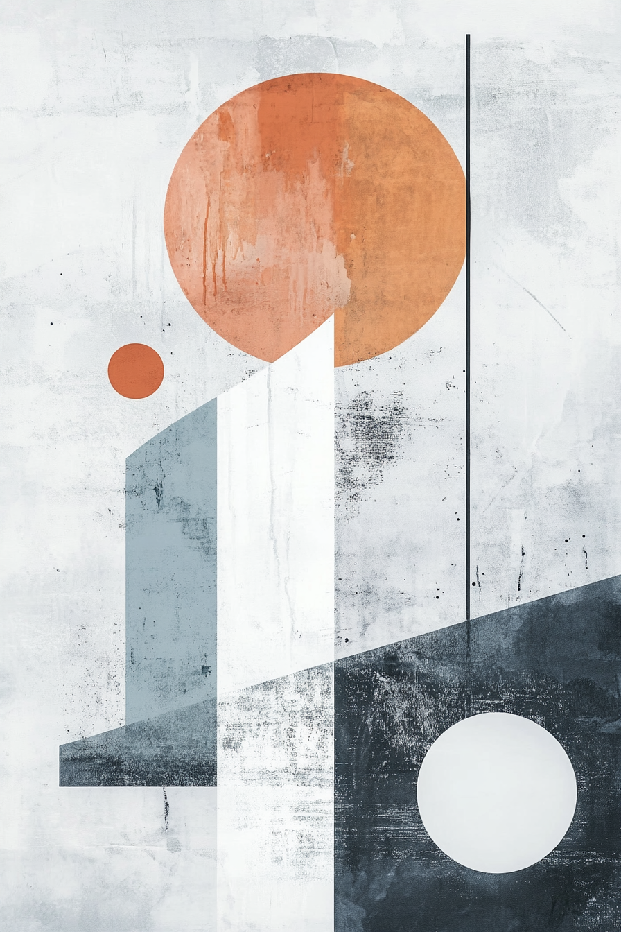 Serene Geometry Canvas