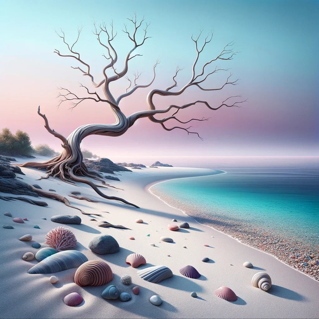 Serene Shoreline Canvas