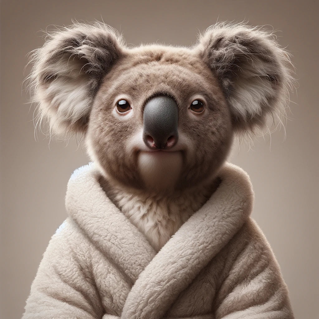 Serenity Koala Cotton Cushion