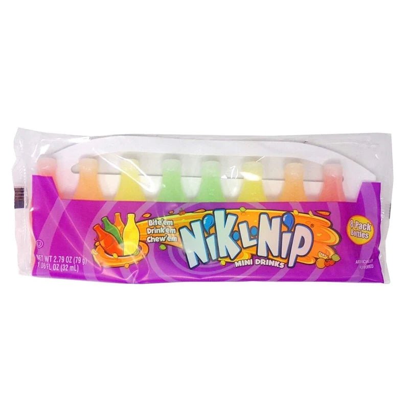 Nik-L-Nip Original Wax Bottles 79g (8 Pack)