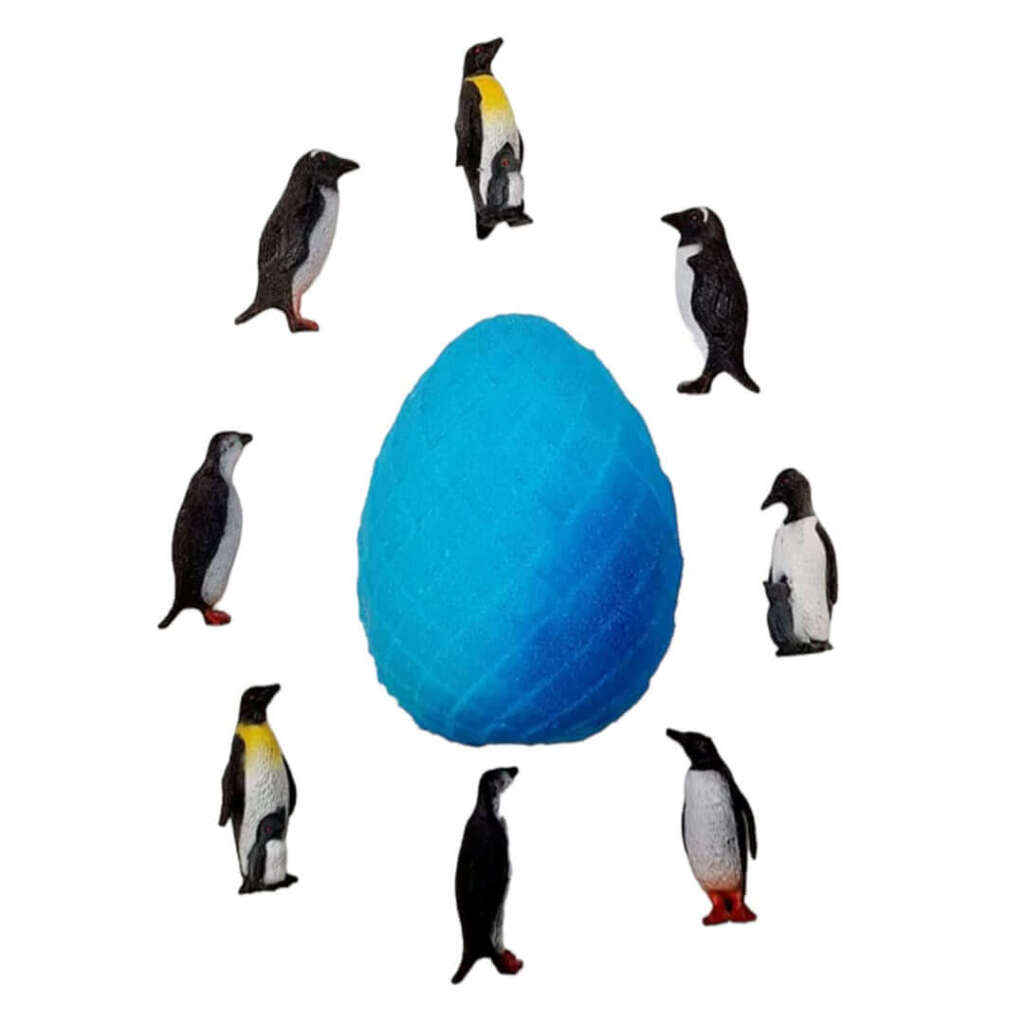 Penguin Surprise Hidden Toy Bath Bomb