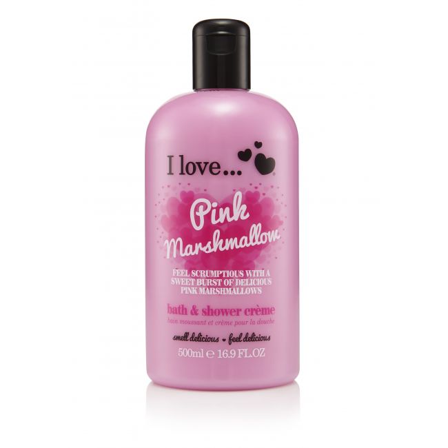 I Love Bubble Bath & Shower Creme Pink Marshmallow