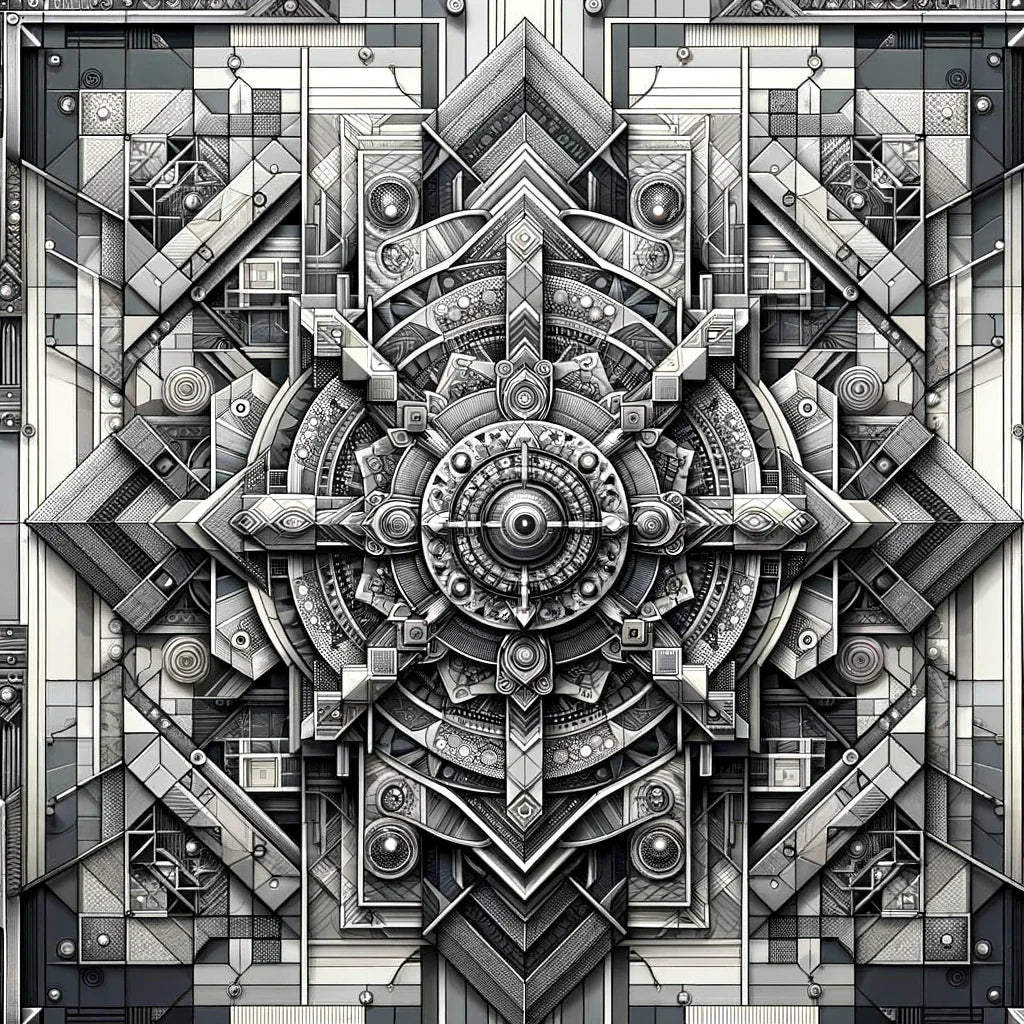 Silvershade Mirror Mosaic Canvas