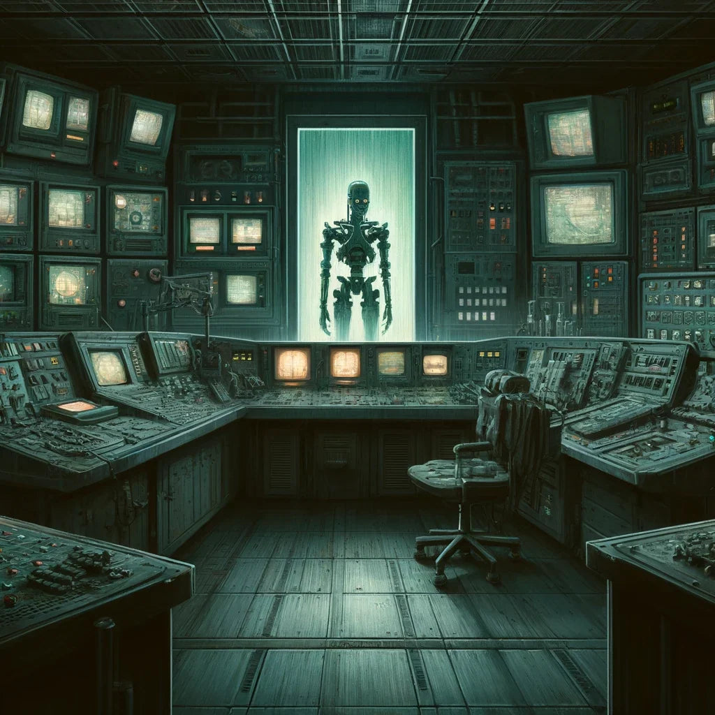 Sinister Control Room Canvas