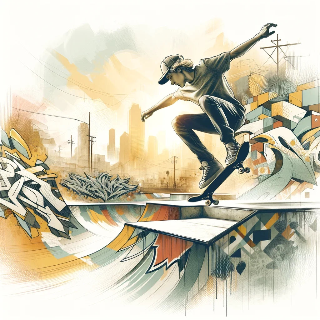 Skate and Spray Canvas