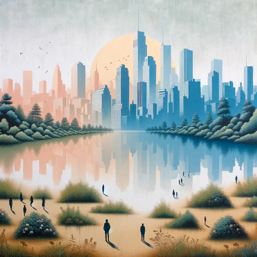 Skyline Harmony Canvas
