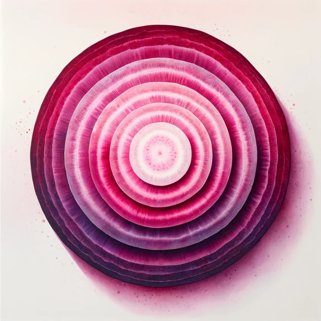 Sliced Radiance Canvas