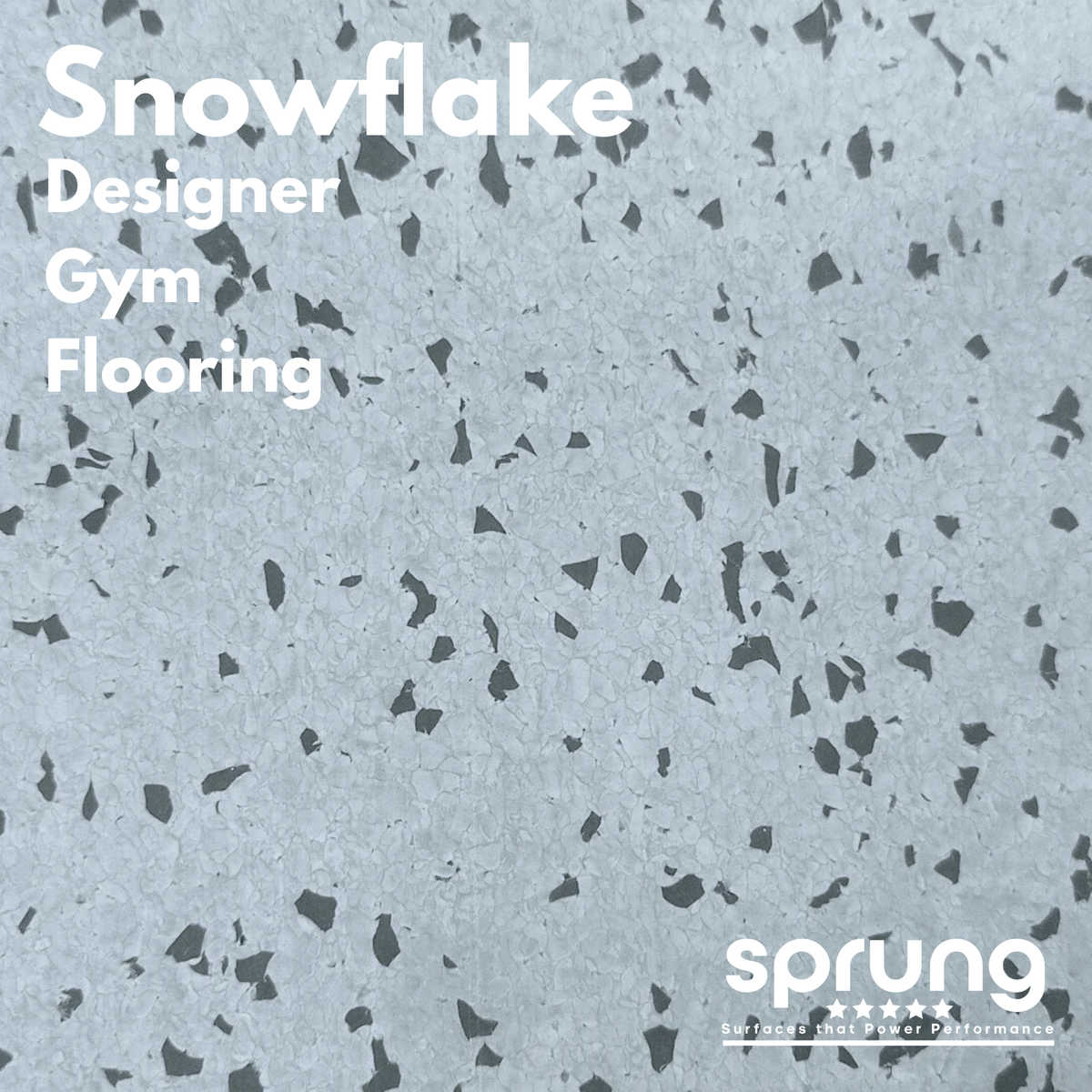 20mm Interlocking Gym Flooring Mats – Snowflake Self-Locking Home Gym Floor – Sprung Konnecta
