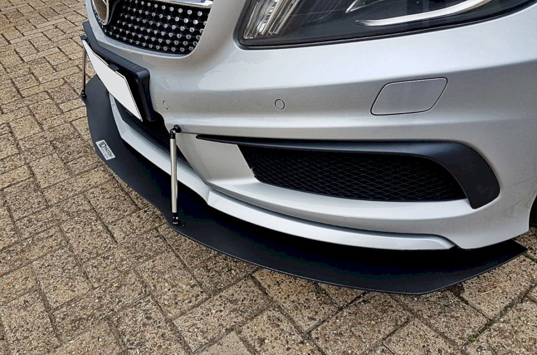 Maxton Design - Aftermarket  FRONT RACING SPLITTER MERCEDES A W176 AMG-LINE (2012-2015)