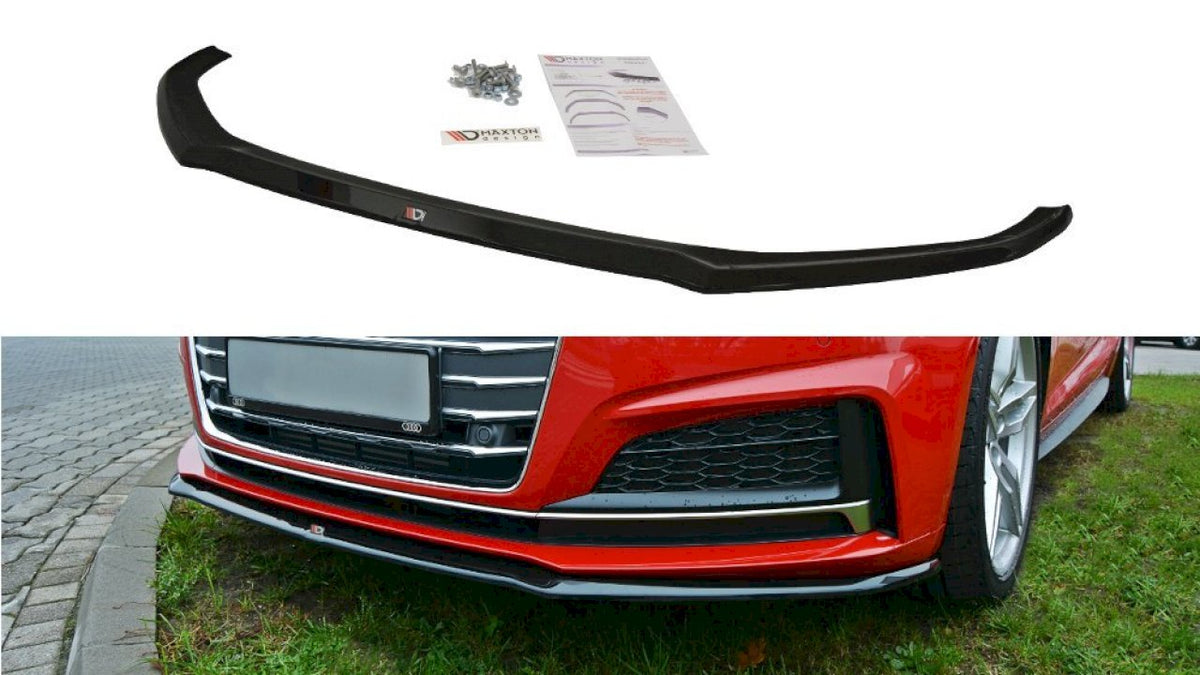 Maxton Design - Aftermarket  FRONT SPLITTER V.2 AUDI A5 F5 S-LINE COUPE (2016 - UP)