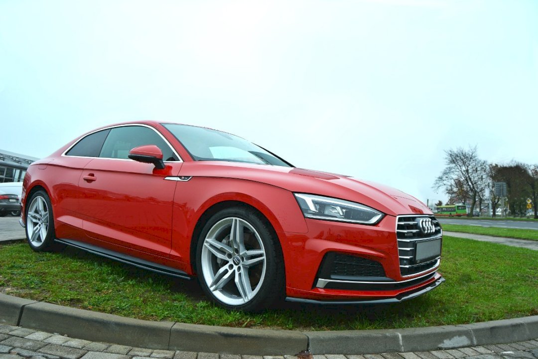 Maxton Design - Aftermarket  FRONT SPLITTER V.2 AUDI A5 F5 S-LINE COUPE (2016 - UP)