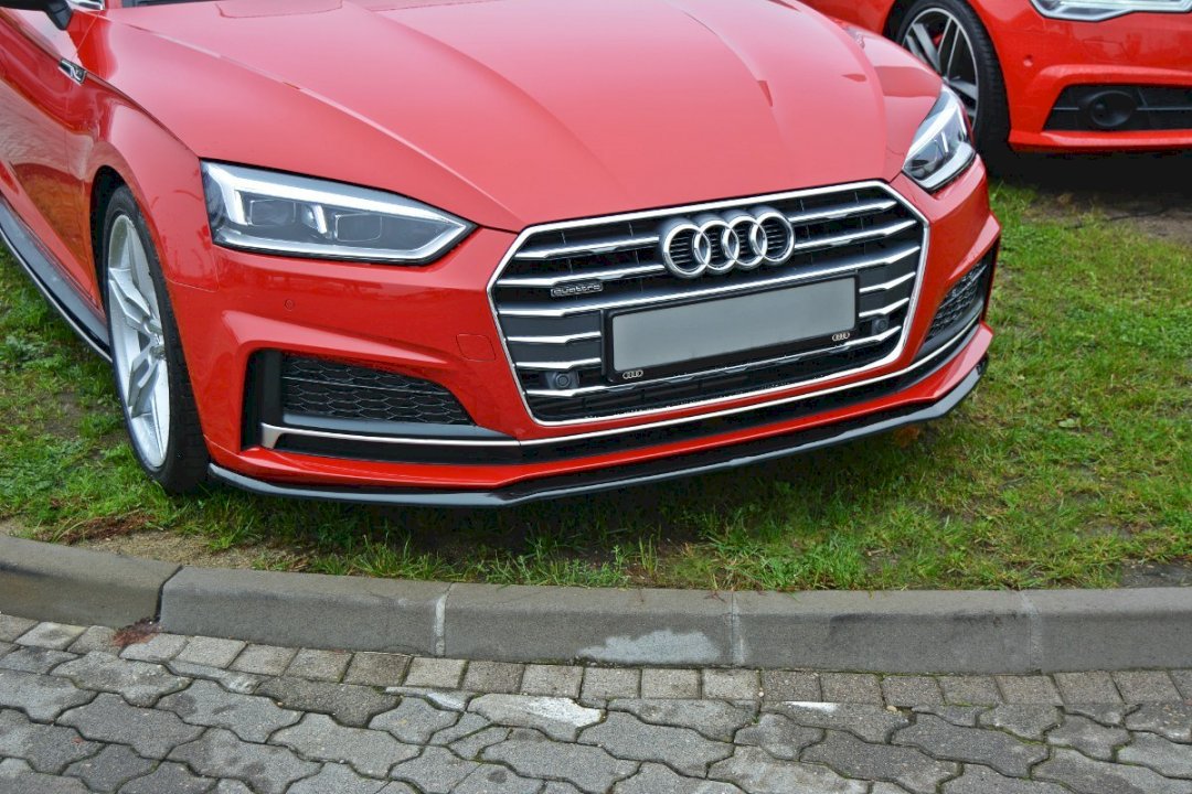 Maxton Design - Aftermarket  FRONT SPLITTER V.2 AUDI A5 F5 S-LINE COUPE (2016 - UP)