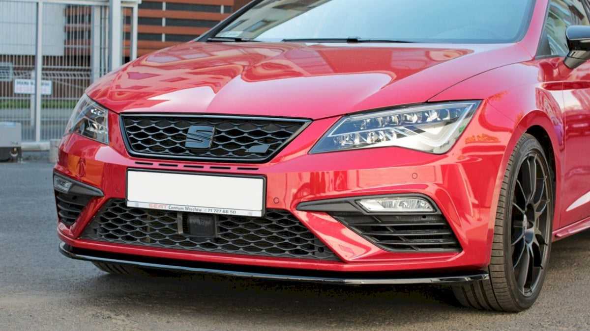 Maxton Design - Aftermarket  FRONT SPLITTER V.1 SEAT LEON MK 3.5 CUPRA/FR (2017-2020)