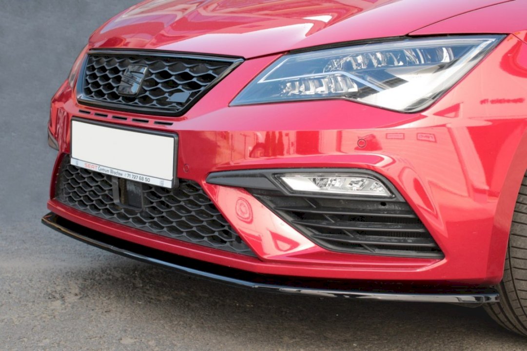 Maxton Design - Aftermarket  FRONT SPLITTER V.1 SEAT LEON MK 3.5 CUPRA/FR (2017-2020)