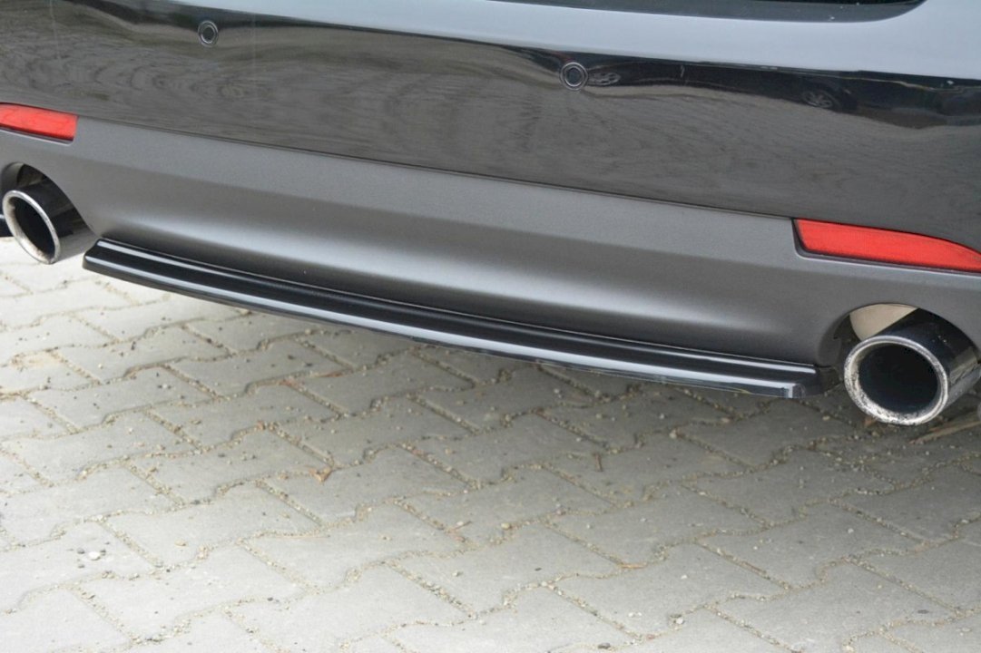 Maxton Design - Aftermarket  CENTRAL REAR SPLITTER SAAB 9-3 AERO MK2 FACELIFT (2007-11)
