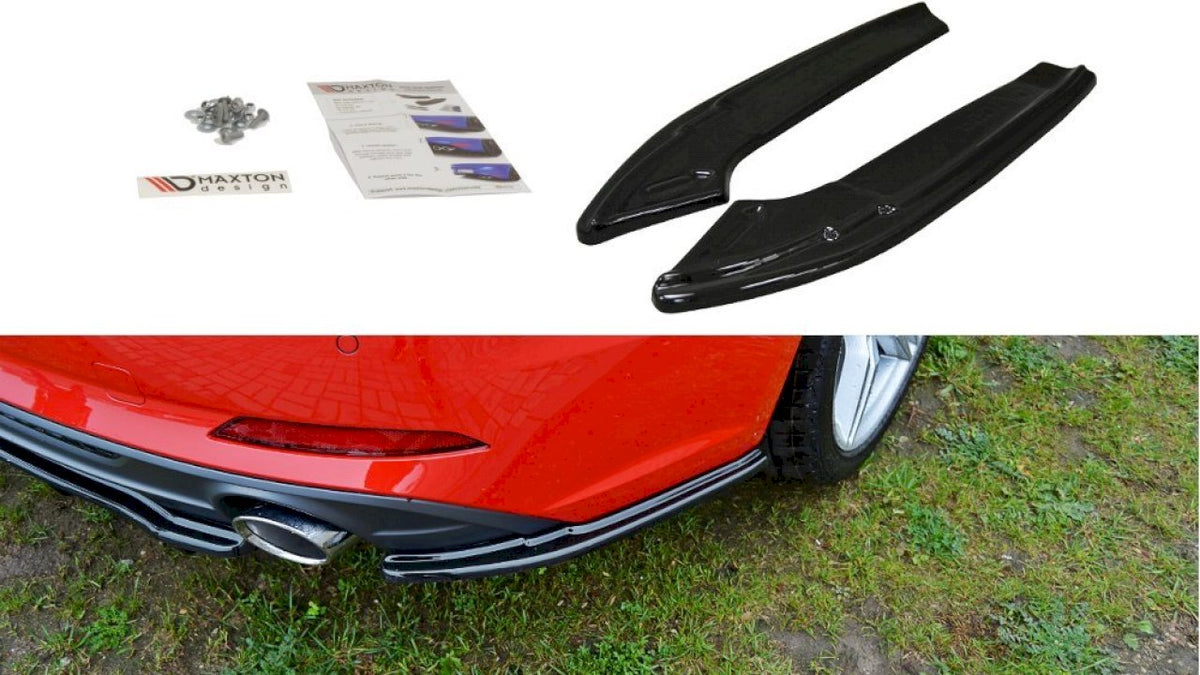 Maxton Design - Aftermarket  REAR SIDE SPLITTERS AUDI A5 F5 S-LINE COUPE (2016 - UP)