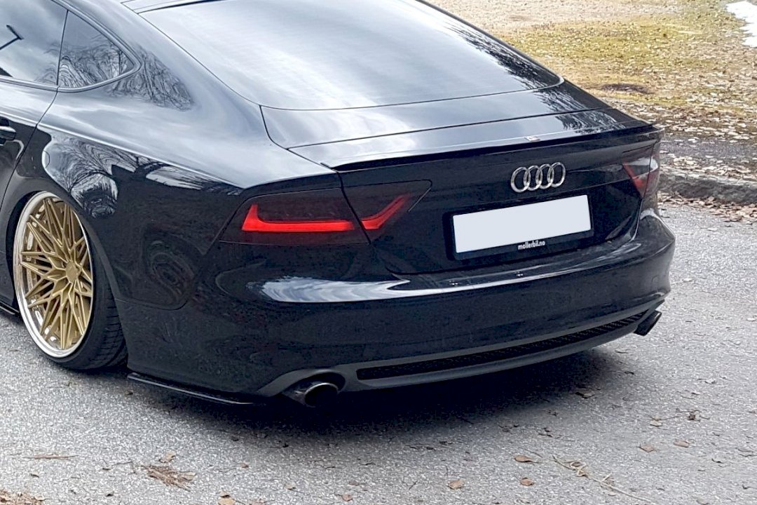 Maxton Design - Aftermarket  REAR SIDE SPLITTERS AUDI A7 S-LINE C7 (2010-14)