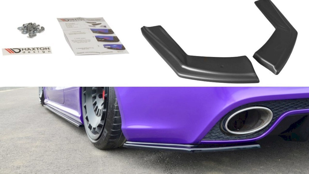 Maxton Design - Aftermarket  REAR SIDE SPLITTERS AUDI RS5 8T / 8T FL