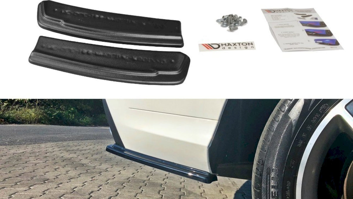 Maxton Design - Aftermarket  REAR SIDE SPLITTERS MERCEDES GLE W166 AMG-LINE (2015-2018)