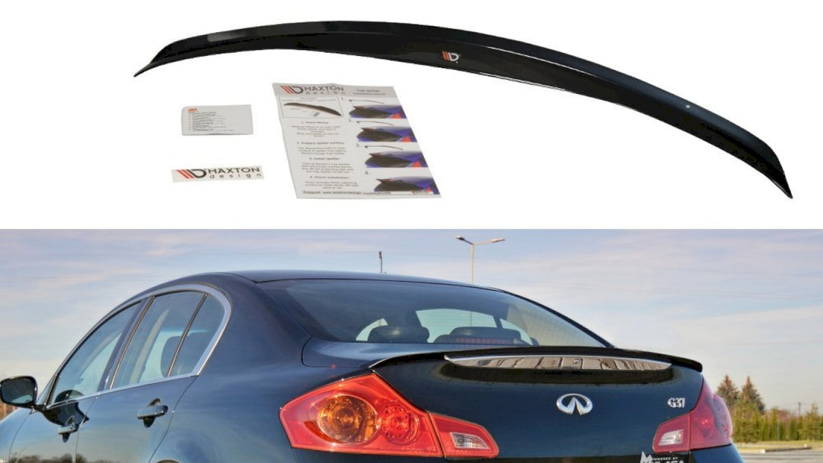 Maxton Design - Aftermarket  SPOILER CAP INFINITI G37 SEDAN