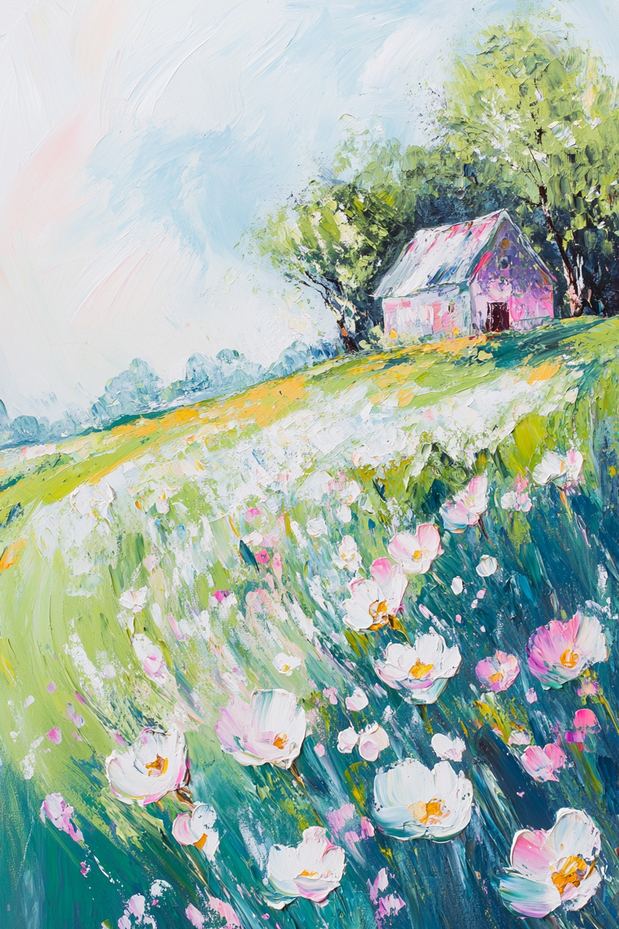 Spring Breeze Nostalgia Canvas