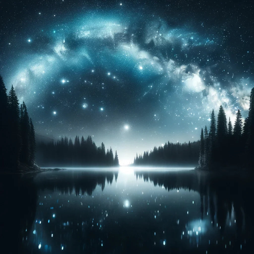 Stellar Reflections Cotton Cushion