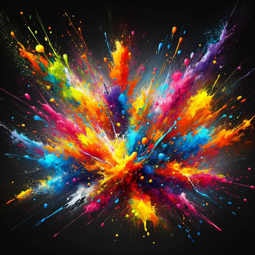 Surprise Burst Canvas