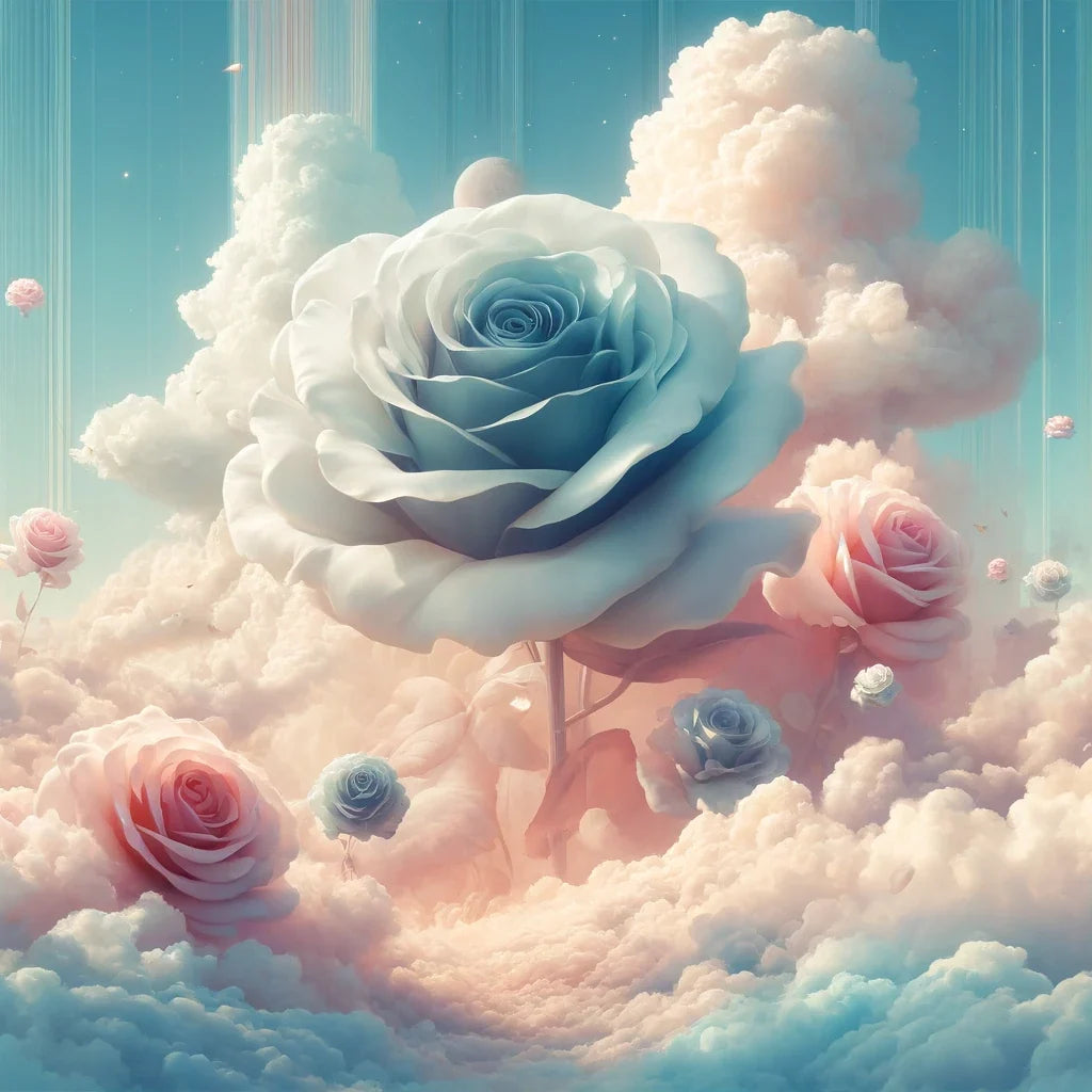 Surrealism Rose Dreams Canvas