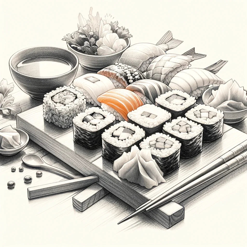 Sushi Zen Canvas