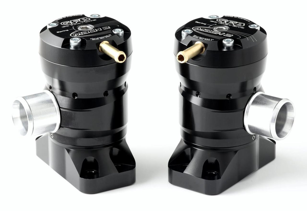 GFB T9112 MACH 2 TMS RECIRCULATING DIVERTER VALVE'S DIRECT FITMENT (2 VALVES INCLUDED)