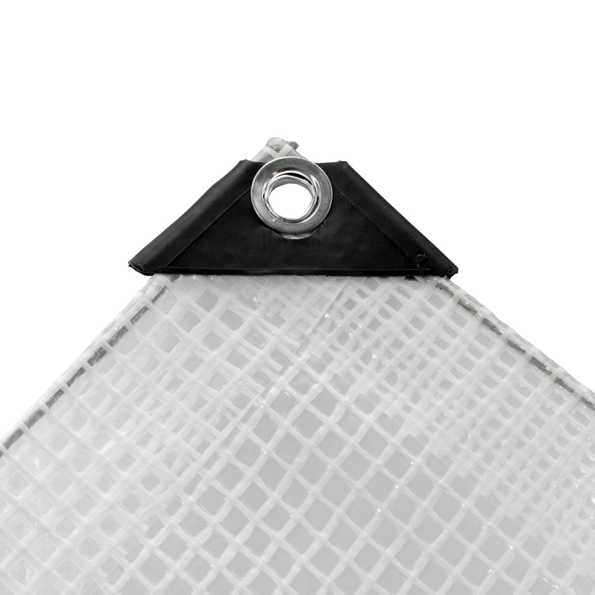 Clear M-Grade Tarpaulin with 10 Metres of 6mm Bungee Rope