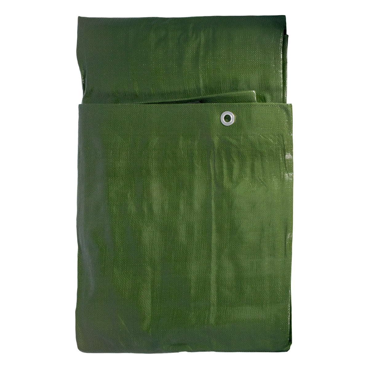 Green/Brown L-Grade Tarpaulin 10m x 12m