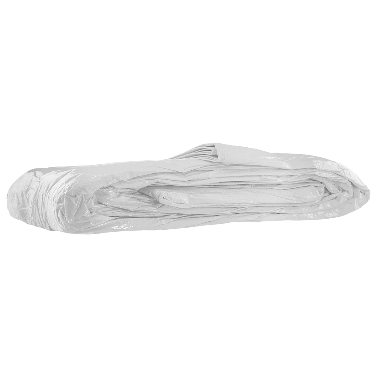 White M-Grade Tarpaulin with 20 x 4" Bungee Balls (White)