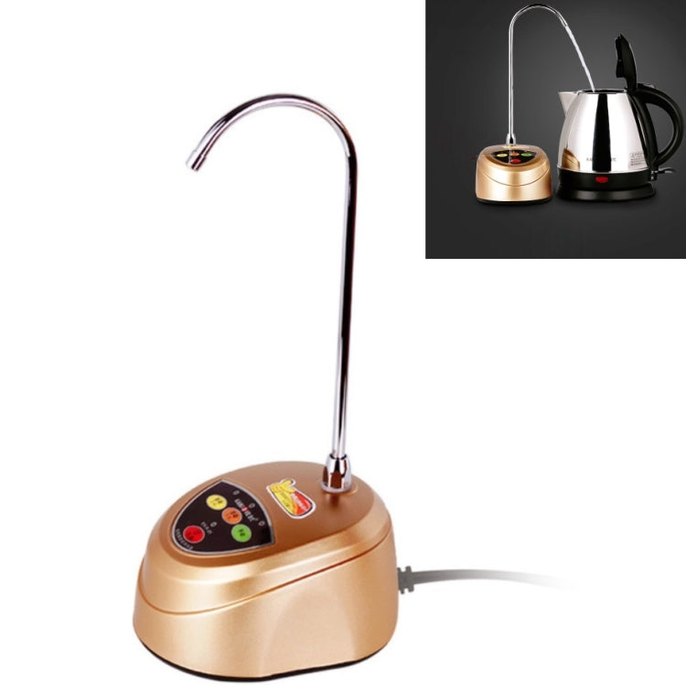 KAMJOVE P-01 Barreled Automatic Water Dispenser Electric Water Absorber CN Plug, P-01 (Gold)