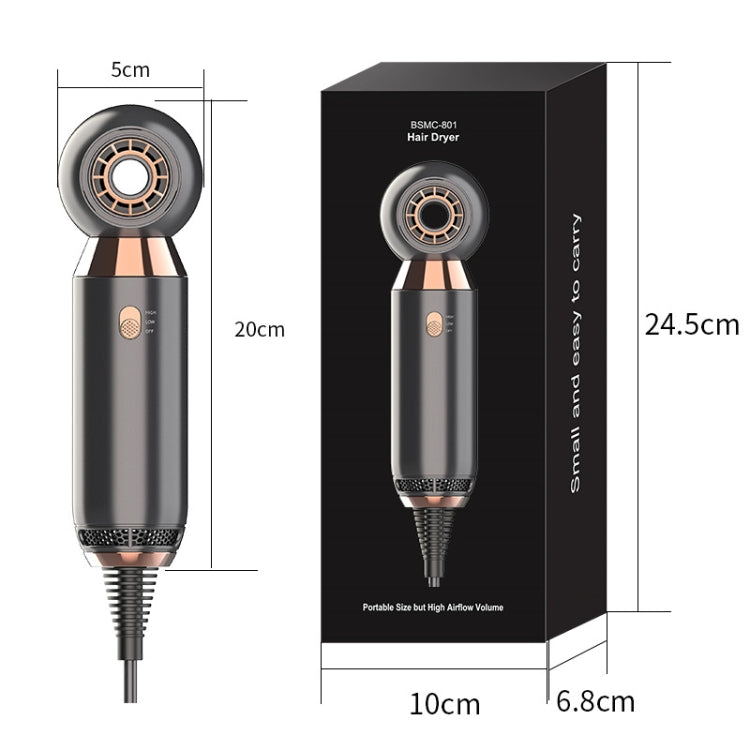 Mdjc-806 Travel Leafless Mini Hair Dryer Hotel Wall-Mounted Hair Dryer, US Plug, EU Plug, UK Plug, AU Plug