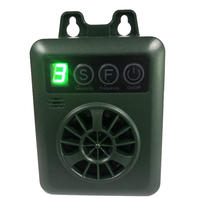 K6 USB Rechargeable Ultrasonic Bark Arrester Repeller Anti-Barking Dog Training, K6 (Green)