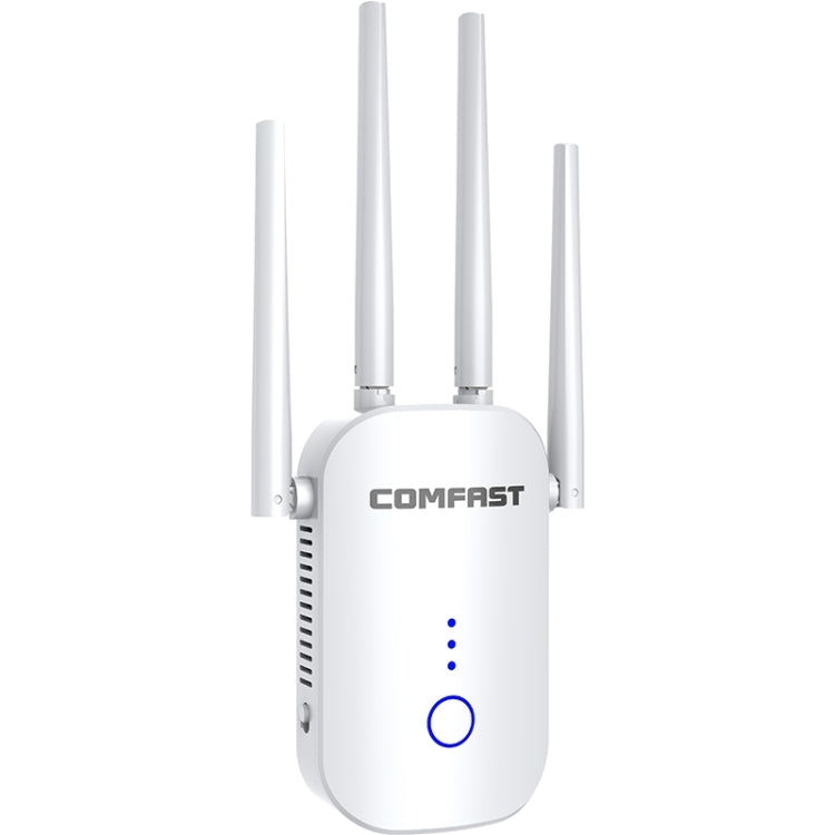 COMFAST CF-WR758AC Dual Frequency 1200Mbps Wireless Repeater 5.8G WIFI Signal Amplifier, CN Plug, TBD05451904, TBD05451904EU, TBD05451904UK