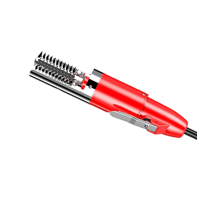 Electric Fish Scale Scraper Household Use Scraping Tool, CN Plug, Red, Black