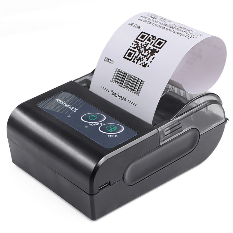 58HB6 Portable Bluetooth Thermal Printer Label Takeaway Receipt Machine, Supports Multi-Language & Symbol/Picture Printing, US Plug (English ), EU Plug (English ), EU Plug (Brazilian Portuguese ), UK Plug (English), US Plug (Traditional Chinese)       ...