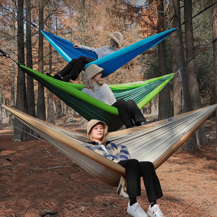 Outdoor Double Inflatable Hammock Anti-Rollover Camping Swing, Size: 270x140cm, 270x140cm Inflatable Green, 270x140cm Inflatable Blue, 270x140cm Inflatable Khaki