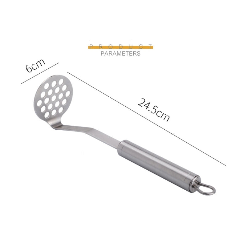 304 Stainless Steel Potato Masher Baby Food Supplement Tool, 304 Stainless Steel