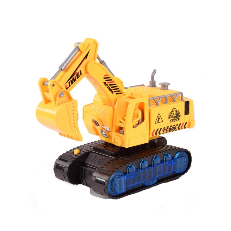 Children Light And Music Simulation Electric Excavator Car Toy, Style: , Engineering Vehicle