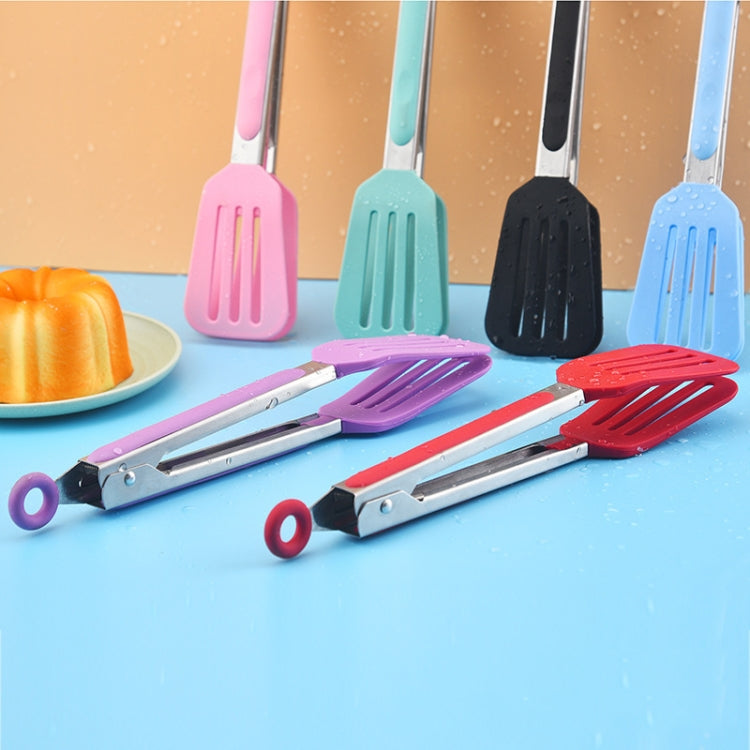 Kitchen Food Tongs Hotel Steak Tongs Insulated Long-Handled Bread Tongs Barbecue Clip Barbecue Clip, Bread Clip(Blue), Bread Clip(Black), Bread Clip(Purple), Bread Clip(Pink), Bread Clip(Red)