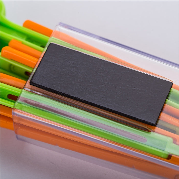 5 Sets Carrot Sealing Clip Food Bag Sealing Clip With Magnet Box, Carrot Sealing Clip