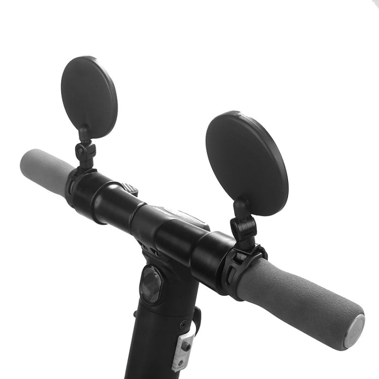 2 PCS For Xiaomi Scooter Rear View Mirror Bicycle Mirror, Round, Oval