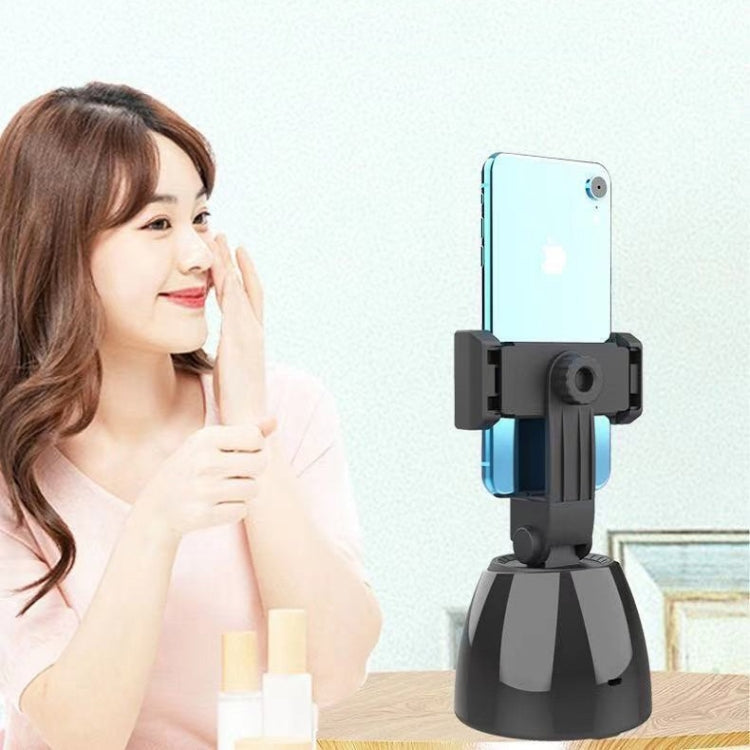 360-Degree Smart Follow-Up Selfie Live Video Recording Tripod Heads, Battery Tripod Heads, Charging Tripod Heads