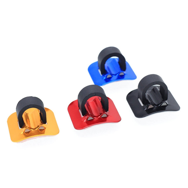 4 PCS Mountain Road Bicycle Hose Line Guide Adhesive Wire Seat Frame Cable Fixing C Buckle, Style:, Plastic Buckle, Aluminum Alloy Buckle