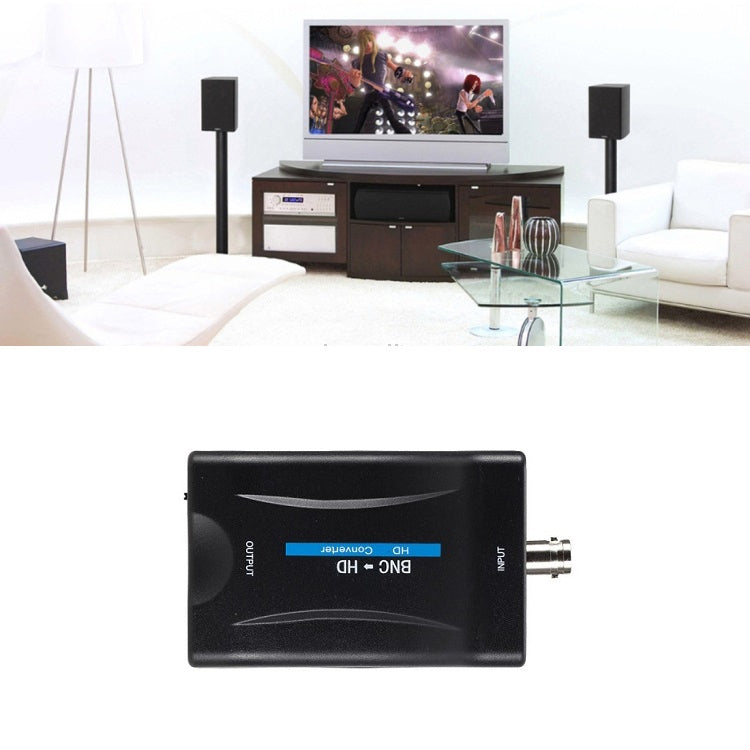 ZHQ015 BNC to HD Audio And Video Converter HD 1080P Monitoring Coaxial Conversion Display, BNC to HDMI